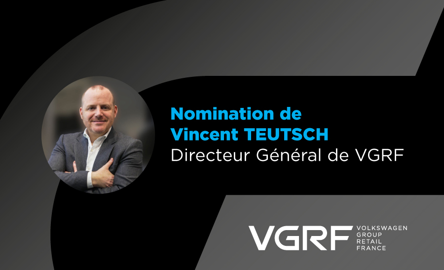 Vincent Teutsch nommé Directeur Général de Volkswagen Group Retail France